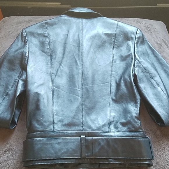 Black Leather Jacket - Picture 11 of 12